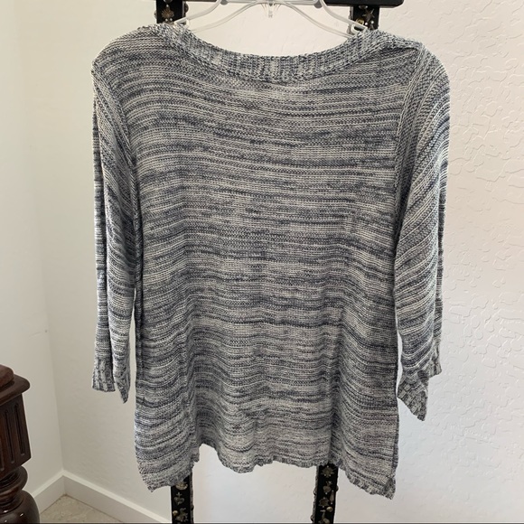 Christopher & Banks Ladies Boatneck Sweater L - Picture 3 of 5